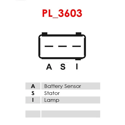 Regulátor alternátora ARE9004 /AS-PL/ - obr. 3