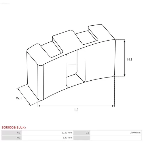 Opravná sada pre štartér SGR0003(BULK) /AS-PL/ - obr. 3