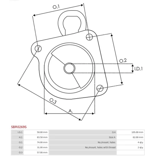 Veko sýtiča karburátora SBR0269S /AS-PL/ - obr. 2