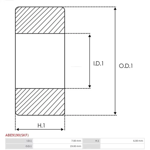 Ložisko ABE9190(SKF) /AS-PL/ - obr. 1