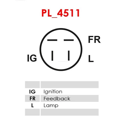 Regulátor alternátora ARE6005 /AS-PL/ - obr. 3