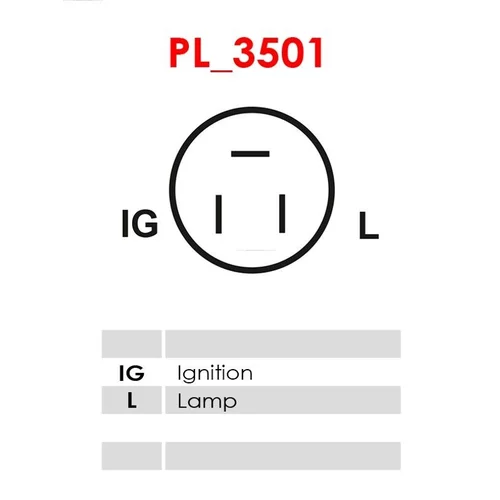 Regulátor alternátora ARE5134 /AS-PL/ - obr. 3