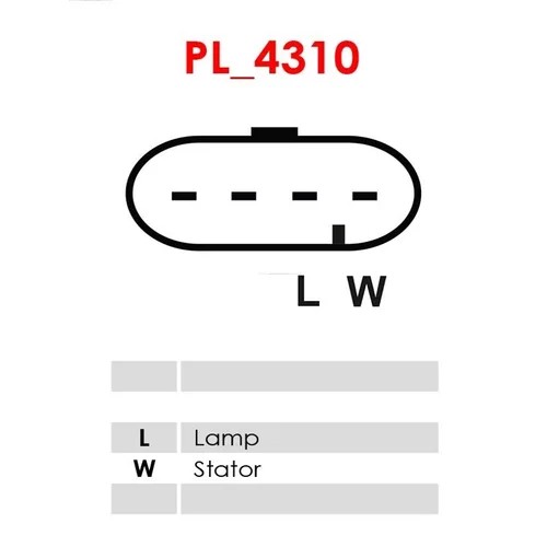 Regulátor alternátora ARE1039 /AS-PL/ - obr. 3