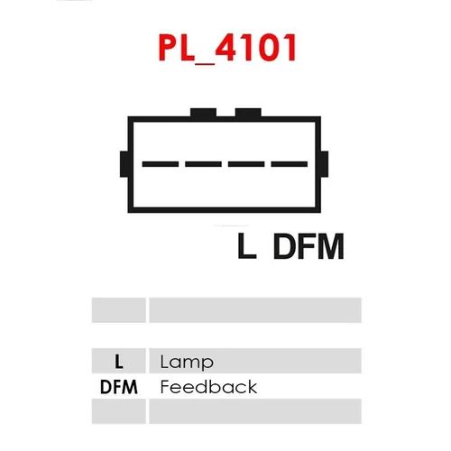Regulátor alternátora ARE3089 /AS-PL/ - obr. 3