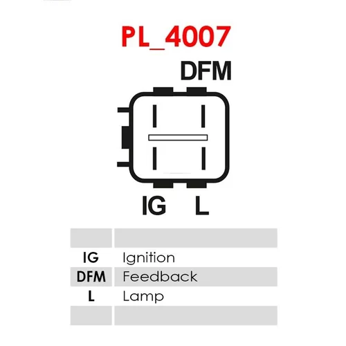 Regulátor alternátora ARE6194S /AS-PL/ - obr. 3