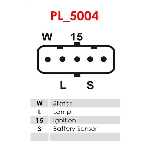 Regulátor alternátora ARE9134S /AS-PL/ - obr. 3