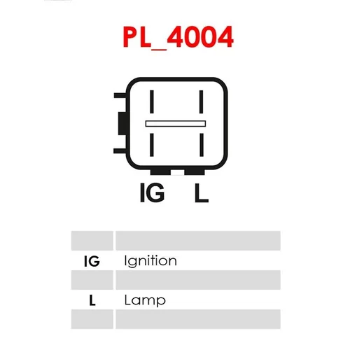 Regulátor alternátora ARE5094 /AS-PL/ - obr. 2