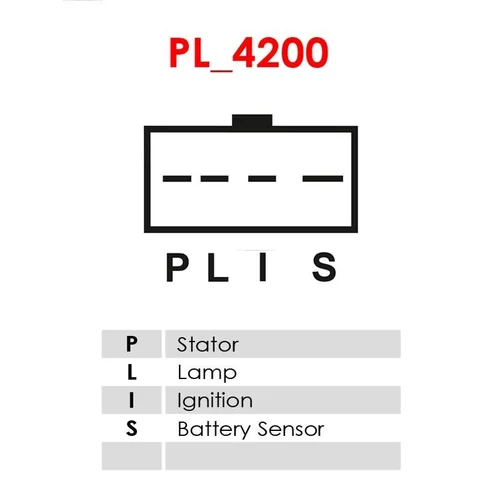 Regulátor alternátora ARE1016 /AS-PL/ - obr. 3