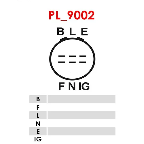 Regulátor alternátora ARE6111 /AS-PL/ - obr. 3