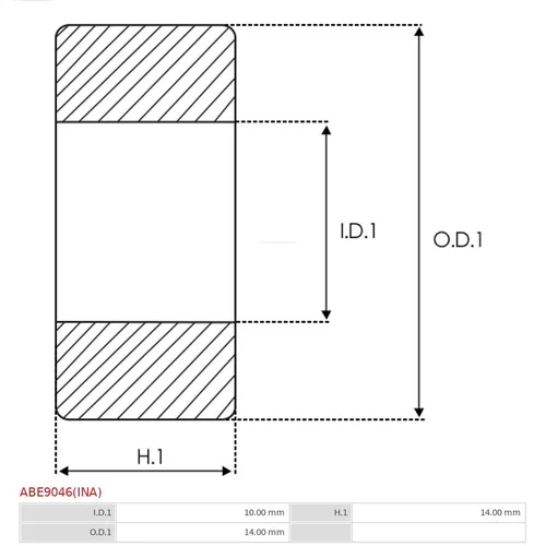 Ložisko ABE9046(INA) /AS-PL/ - obr. 1