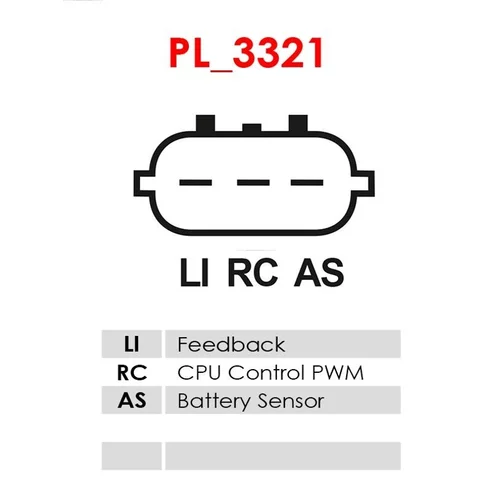 Regulátor alternátora ARE6099 /AS-PL/ - obr. 3