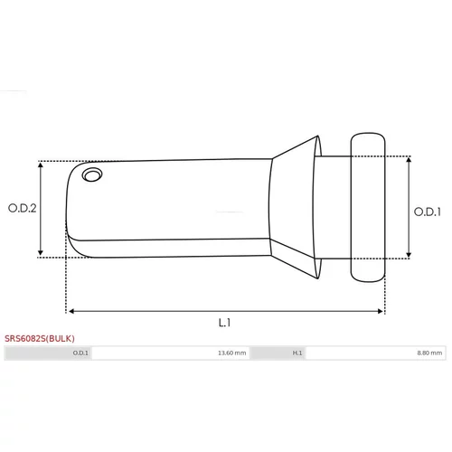Opravná sada pre štartér SRS6082S(BULK) /AS-PL/ - obr. 1