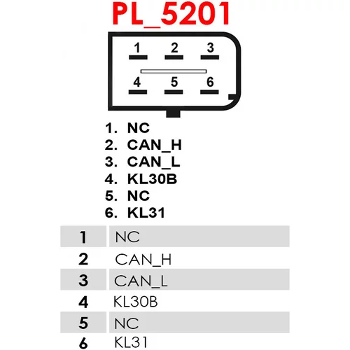 Alternátor A01199(SEG) /AS-PL/ - obr. 5
