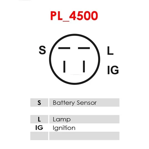 Alternátor A2004 /AS-PL/ - obr. 4