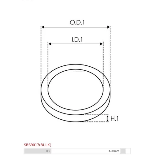 Sada na opravu alternátora SRS9017(BULK) /AS-PL/ - obr. 1