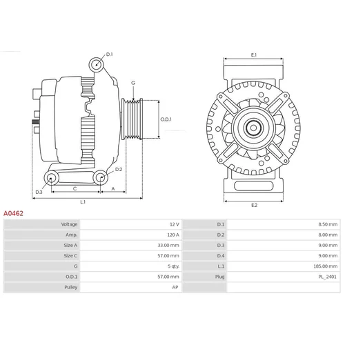 Alternátor A0462 /AS-PL/ - obr. 4