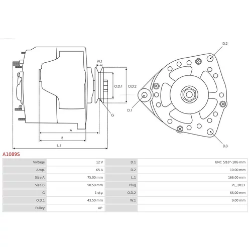 Alternátor A1089S /AS-PL/ - obr. 5