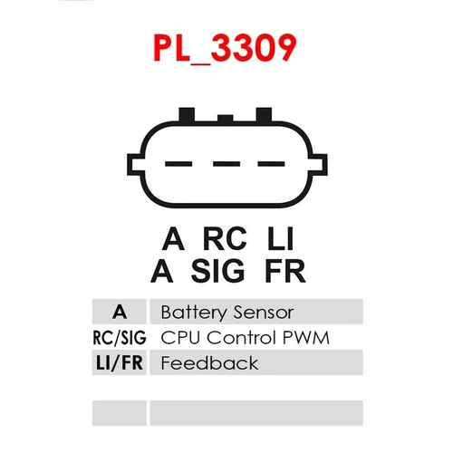 Regulátor alternátora ARE4030 /AS-PL/ - obr. 3