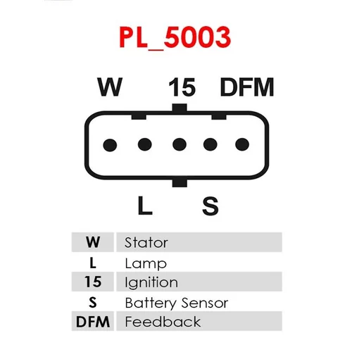 Regulátor alternátora ARE5237(MITSUBISHI) /AS-PL/ - obr. 3