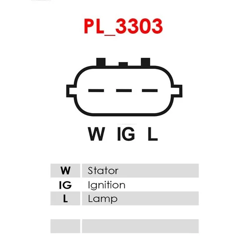 Regulátor alternátora ARE9056(LETRIKA) /AS-PL/ - obr. 3