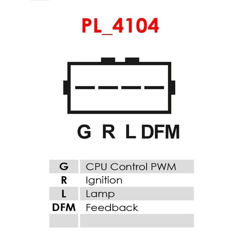 Regulátor alternátora ARE5109 /AS-PL/ - obr. 2