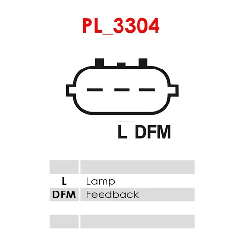 Regulátor alternátora ARE6043 /AS-PL/ - obr. 2
