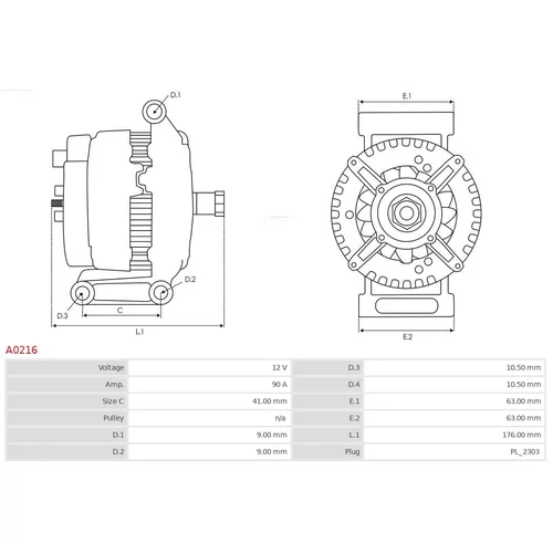 Alternátor A0216 /AS-PL/ - obr. 4