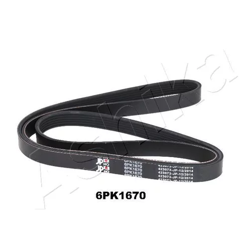 Ozubený klinový remeň ASHIKA 112-6PK1670
