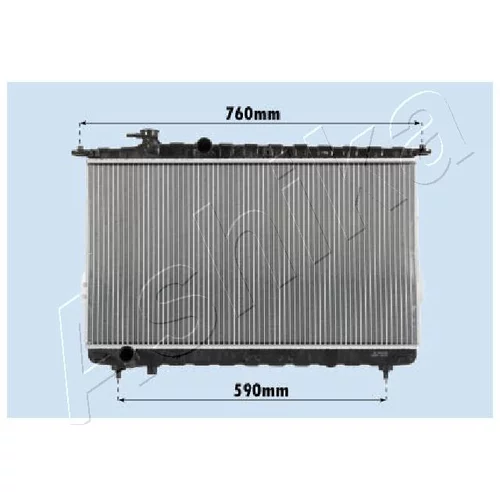 Chladič motora ASHIKA RDA283095