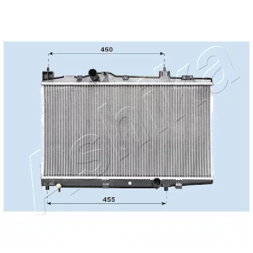 Chladič motora ASHIKA RDA153009