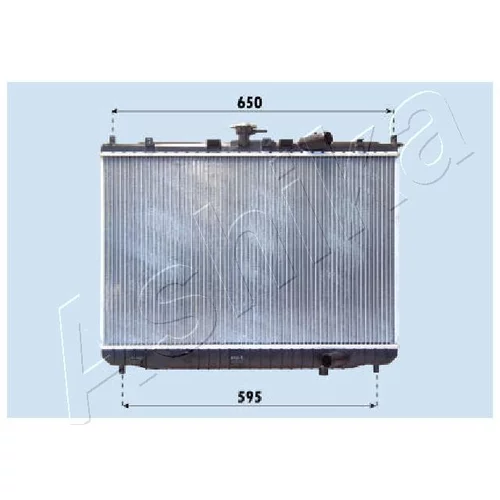 Chladič motora ASHIKA RDA333025