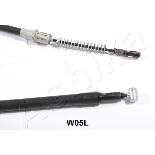 Ťažné lanko parkovacej brzdy 131-0W-W05L /ASHIKA/ - obr. 1