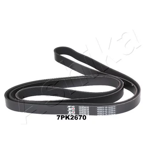 Ozubený klinový remeň ASHIKA 112-7PK2670