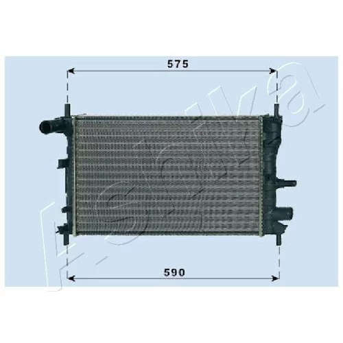 Chladič motora ASHIKA RDA053062