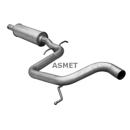 Stredný tlmič výfuku ASMET 03.121