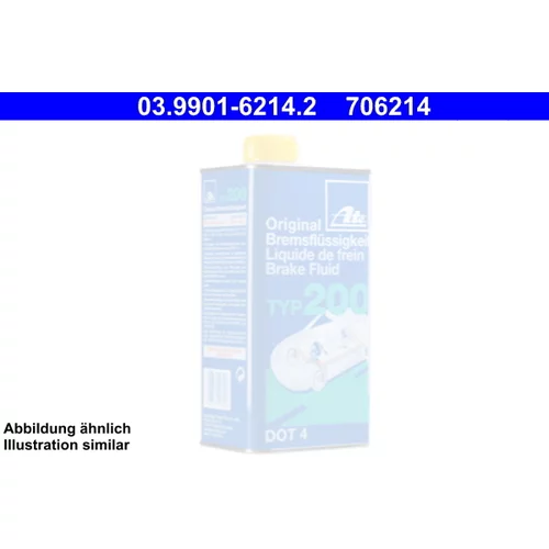 Brzdová kvapalina ATE 03.9901-6214.2 50L