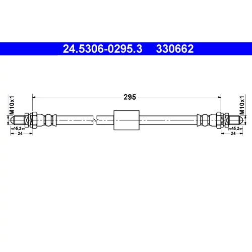Brzdová hadica ATE 24.5306-0295.3