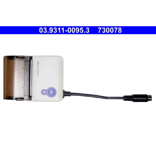 Tlaciaren, tester brzdovej kvapaliny 03.9311-0095.3 /ATE/