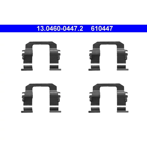 Sada príslušenstva obloženia kotúčovej brzdy ATE 13.0460-0447.2