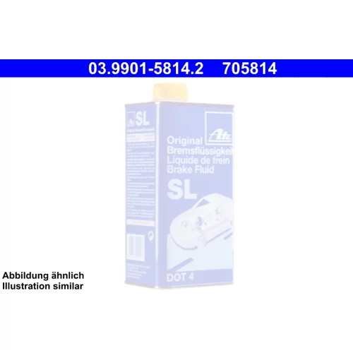 Brzdová kvapalina ATE 03.9901-5814.2 50L