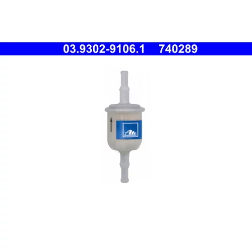 Filter pre zariadenia na plnenie a odvzdušňovanie hydr. bŕzd ATE 03.9302-9106.1
