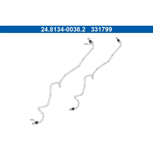 Brzdové vedenie ATE 24.8134-0038.2