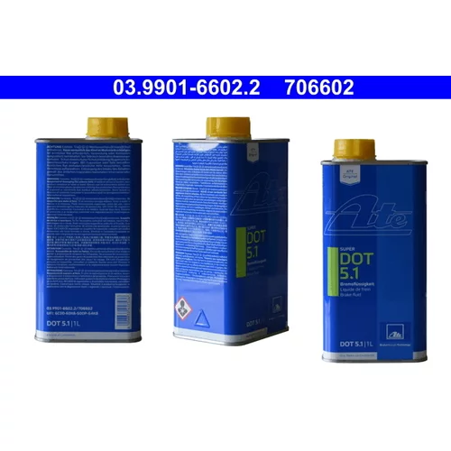 Brzdová kvapalina ATE 03.9901-6602.2 1L