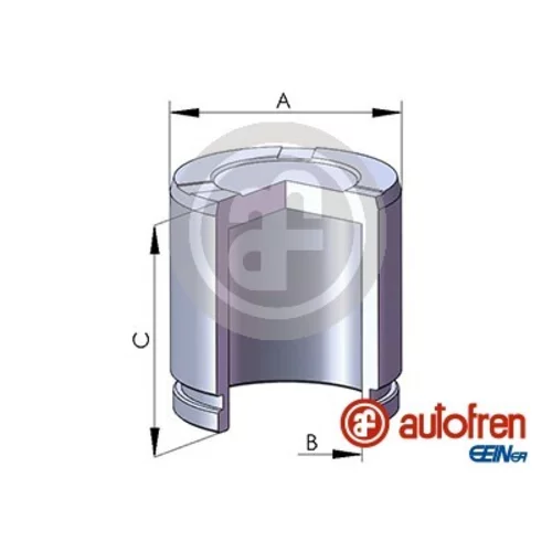 Piest brzdového strmeňa D025430 (AUTOFREN SEINSA)