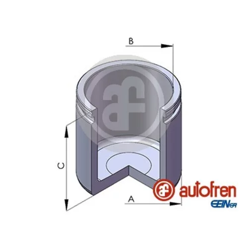 Piest brzdového strmeňa D025793 (AUTOFREN SEINSA)