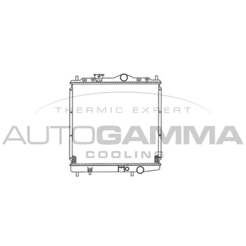 Chladič motora AUTOGAMMA 101435