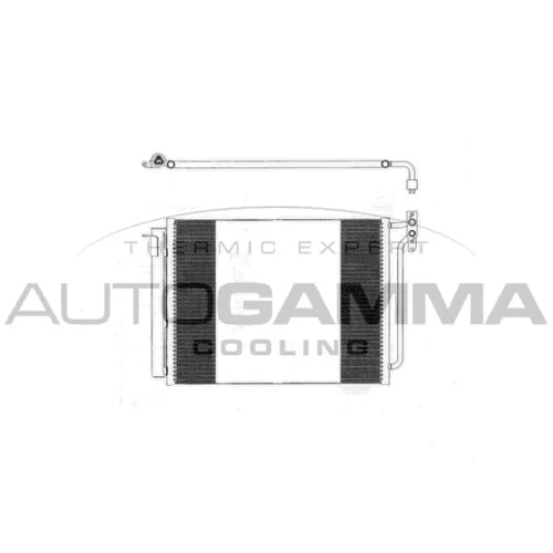 Kondenzátor klimatizácie AUTOGAMMA 103297