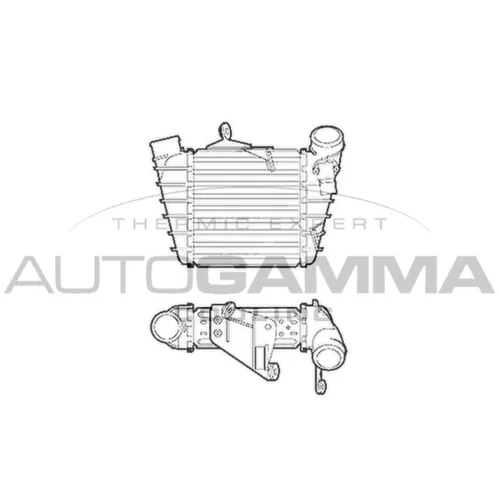 Chladič plniaceho vzduchu AUTOGAMMA 103366