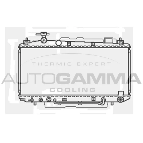 Chladič motora AUTOGAMMA 103371