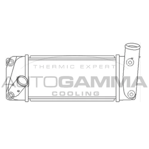 Chladič plniaceho vzduchu AUTOGAMMA 105955